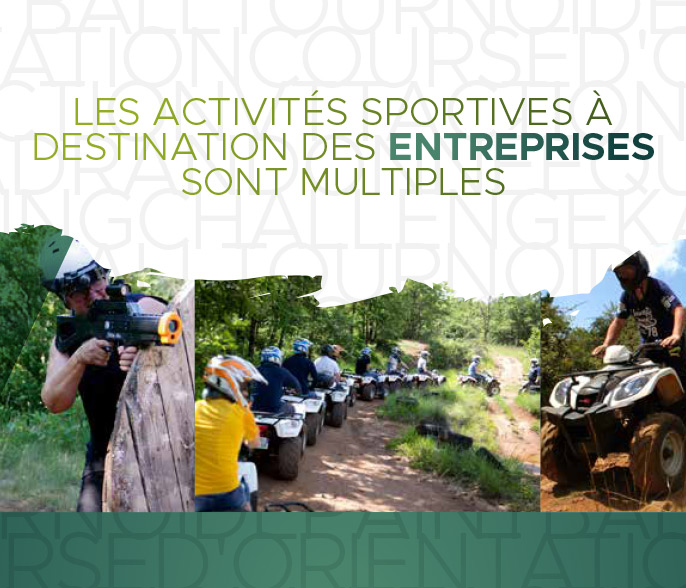 les activites sportives destinées aux entreprises