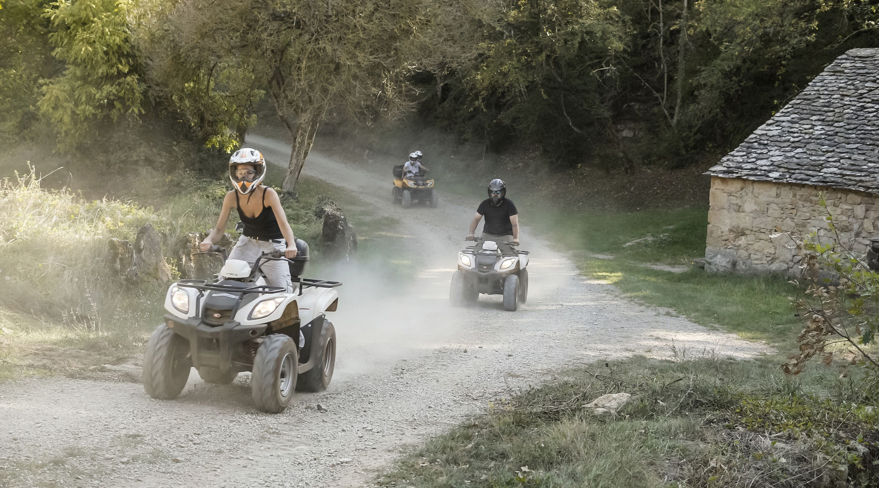 Rando quad sur les terres occitanie