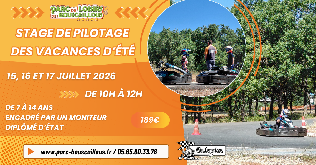 kart session juillet 2026