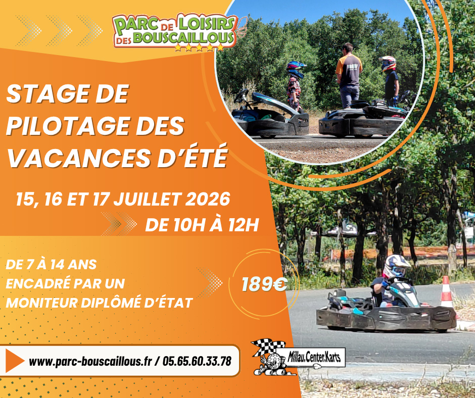 kart session juillet 2026